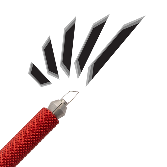 Dragonfly Tool, Universal Handle with Medium Chisel Blade