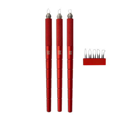 11-Piece Dragonfly Starter Kit, Universal Handle System with 3 Tools and Variety Detail Carving Blade Pack