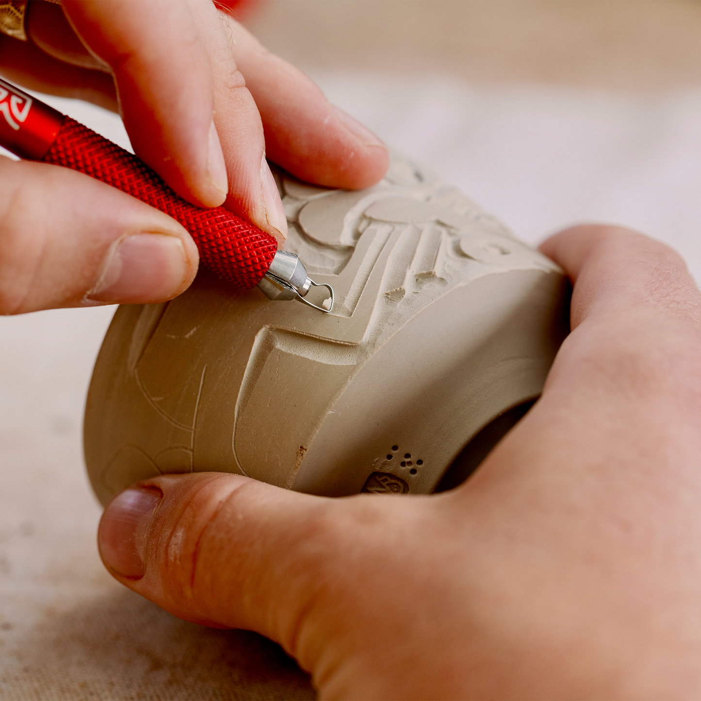 Dragonfly Tool, Universal Handle with Medium P Shape Blade