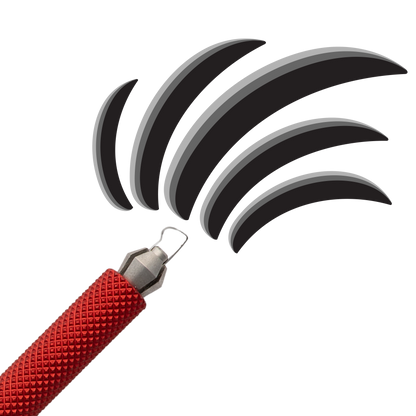 Dragonfly Tool, Universal Handle with Medium P Shape Blade