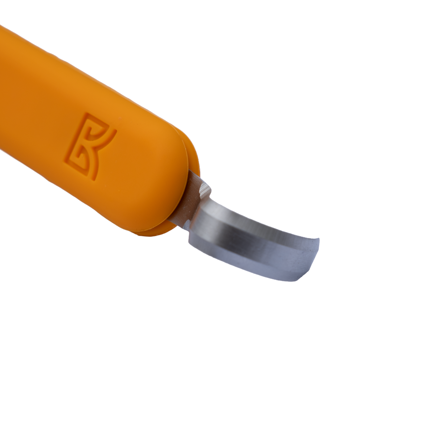 Forge Tool, Yellow Handle with Crescent Blade