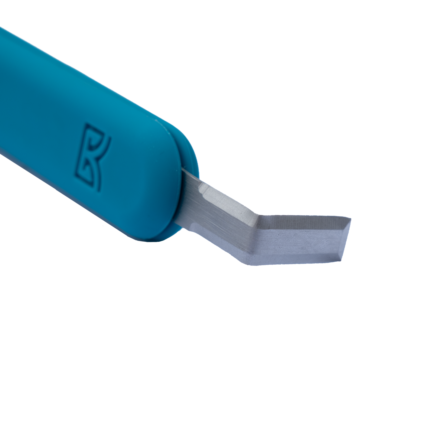 Forge Tool, Teal Handle with Rectangle Blade