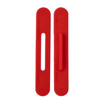 Forge Tool, Red Handle with Fin Blade