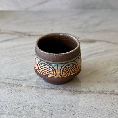 Charcoal Clay Clup, Boundaries Detail